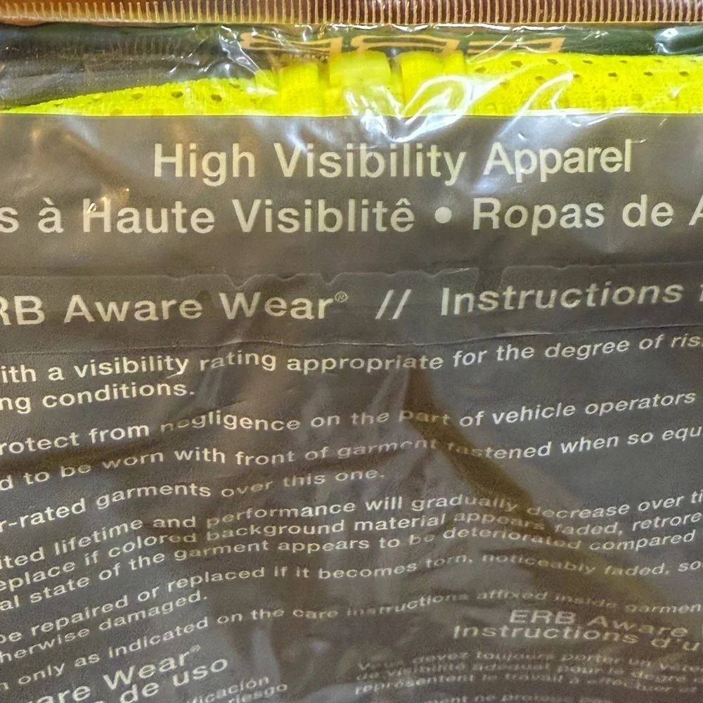 Delta Plus High Visibility Lime Vest Aware Ware High Visibility Wear 3 Pocket